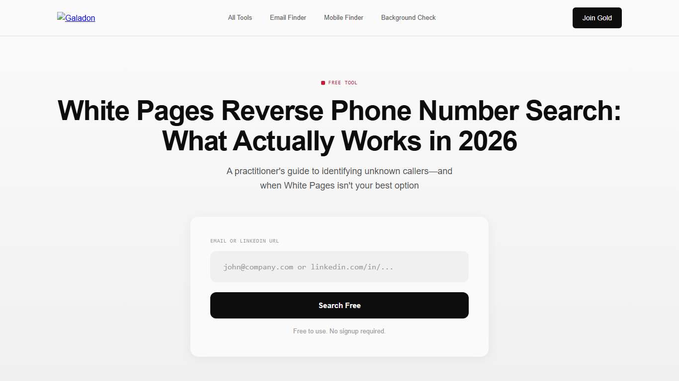 White Pages Reverse Phone Number Search: Complete Guide